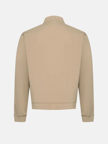 EA7 Emporio Armani Sweatjacka 'FELPA' i beige