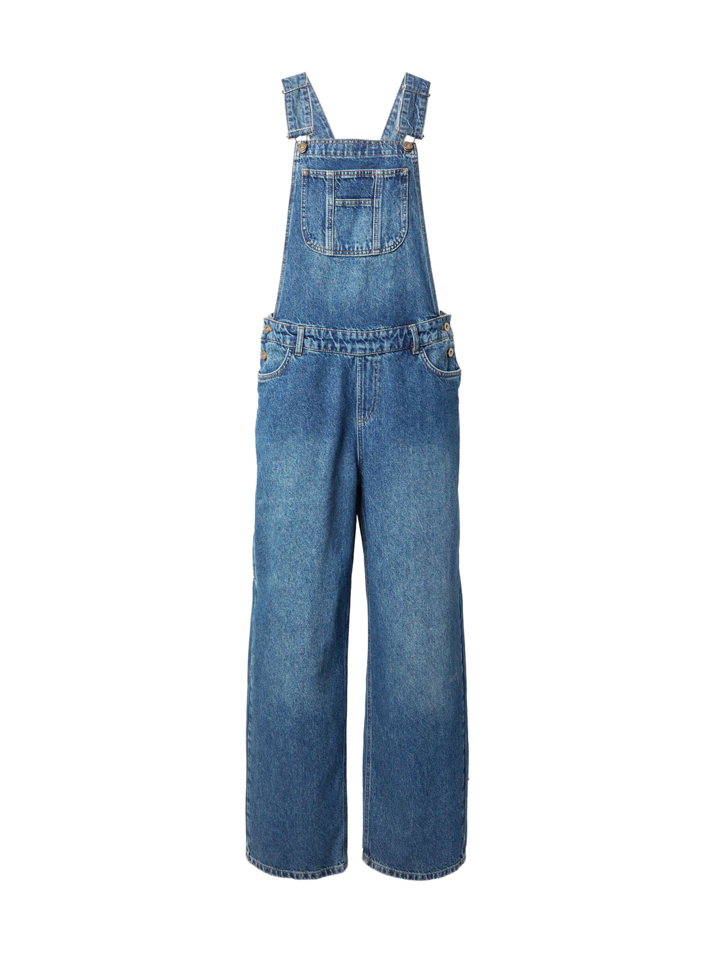 mėlyna hzl the label Laisvas Džinsinis kombinezonas: priekis
