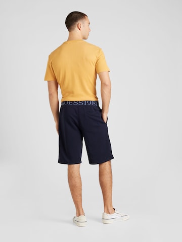 GUESS Loosefit Shorts 'CLOVIS' in Blau