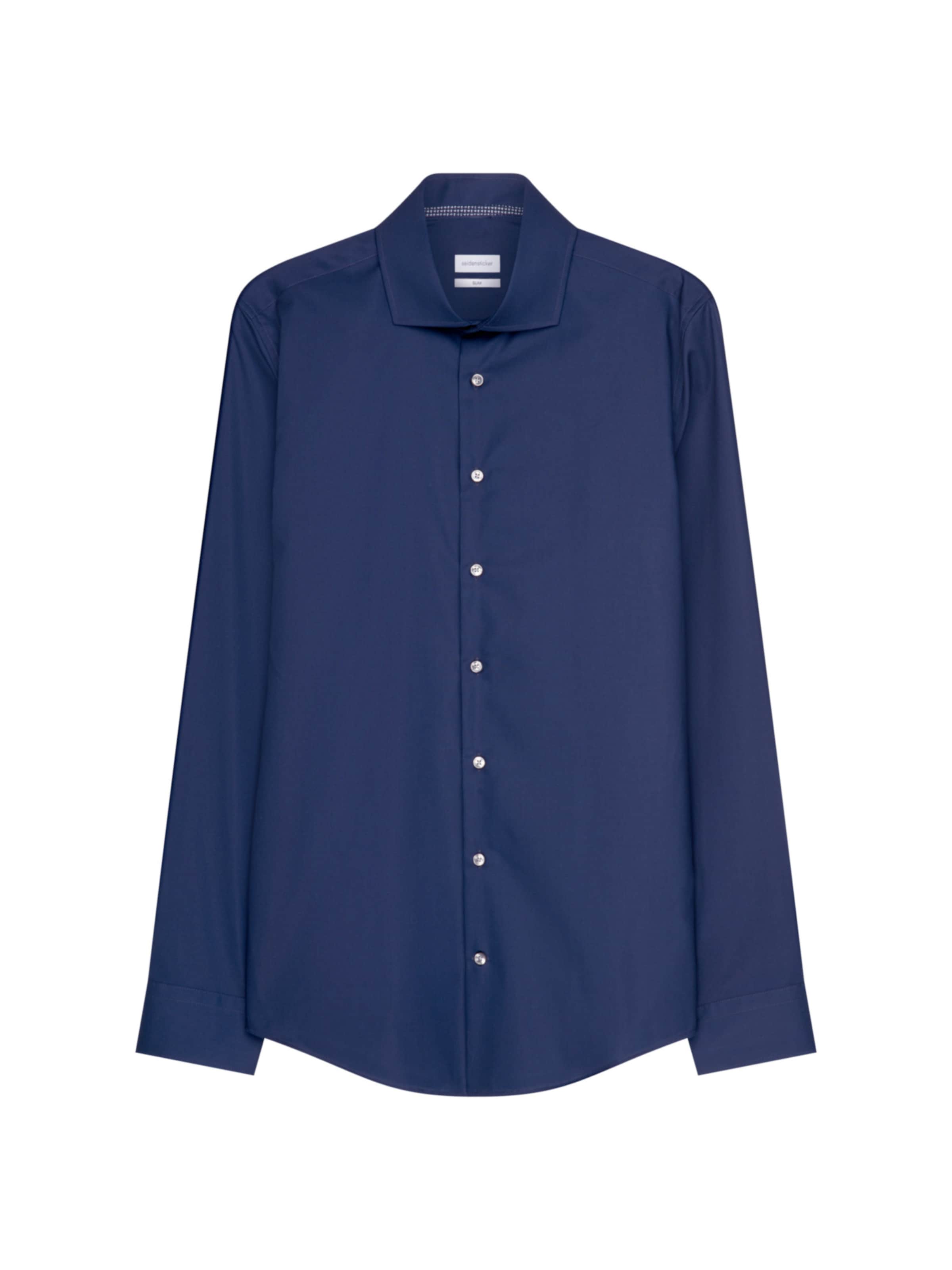 Chemise business SEIDENSTICKER en bleu : devant