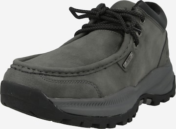 Dockers by Gerli Sportlicher Schnürschuh in Grau: Vorderseite