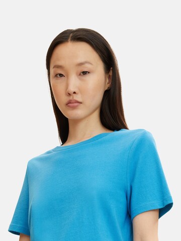 TOM TAILOR T-Shirt in Blau