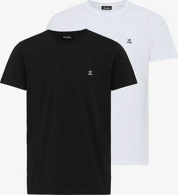 T-Shirt Cool Hill en noir : devant