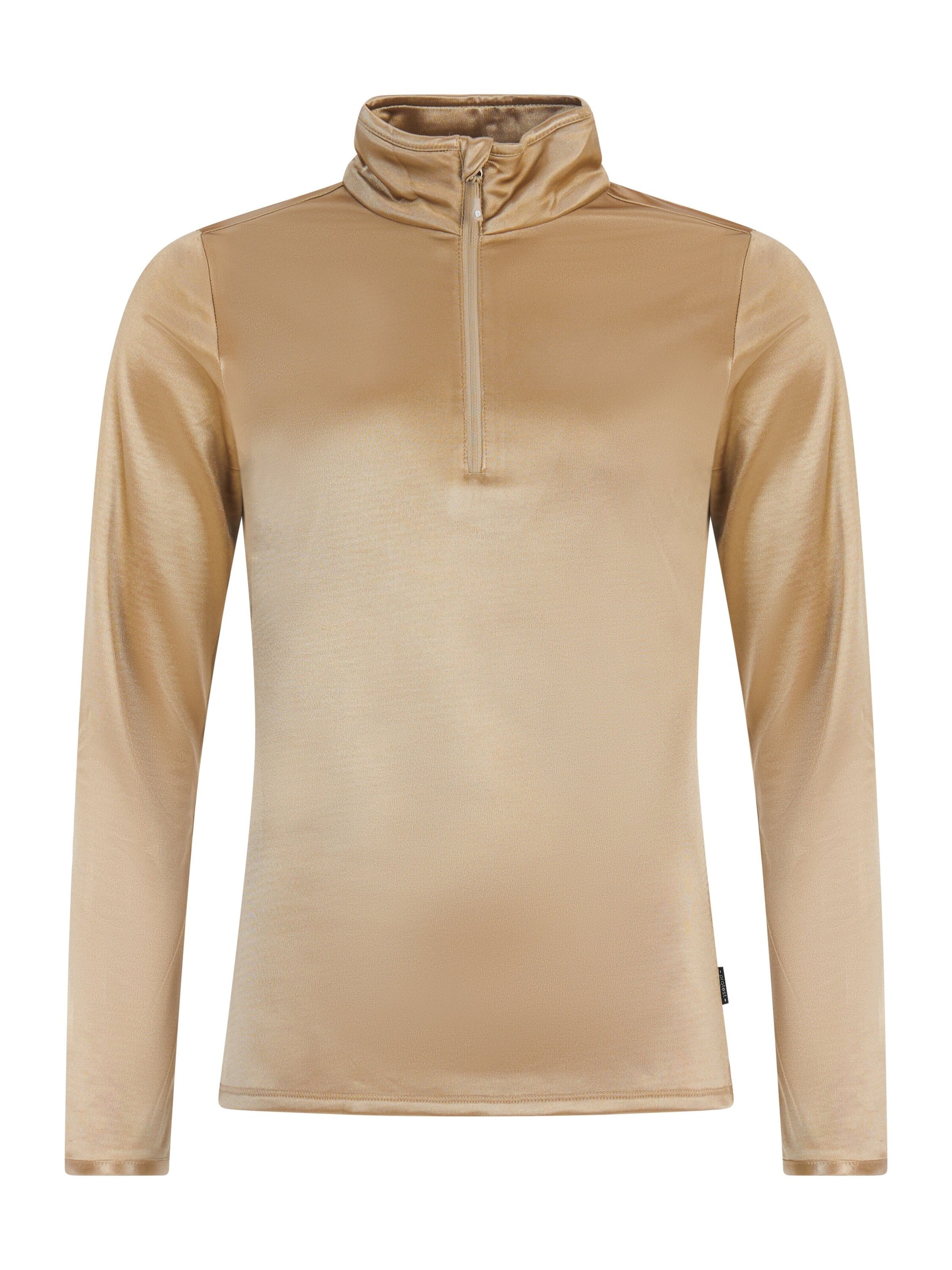PROTEST Sports sweatshirt 'PRTLaga' in Brown: front
