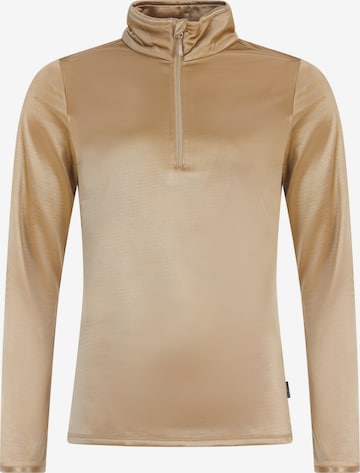 PROTEST Sports sweatshirt 'PRTLaga' in Brown: front