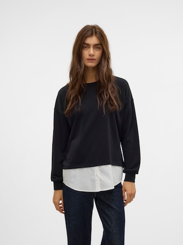 Felpa 'VMYOYO' di VERO MODA in nero: frontale