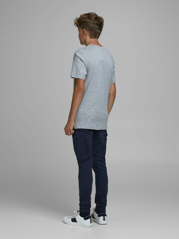 Jack & Jones Junior Tapered Pants 'JJIPaul JJFlake' in Blue