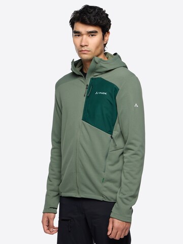 VAUDE Athletic fleece jacket 'Monviso III' in Green