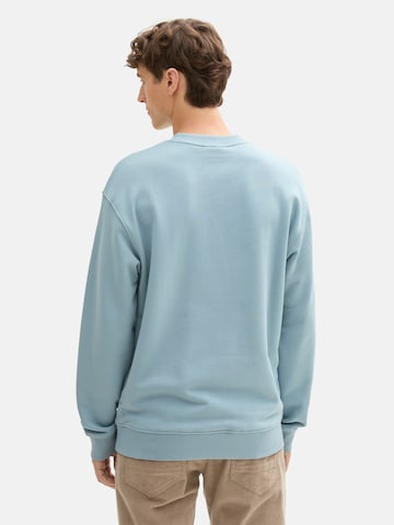 TOM TAILOR DENIM Sweatshirt in Blue