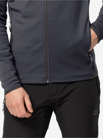 JACK WOLFSKIN - Chaqueta polar funcional 'BAISELBERG' en negro