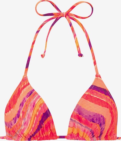Bruno Banani Bikinitoppi värissä lila / oranssi / punainen, Tuotenäkymä
