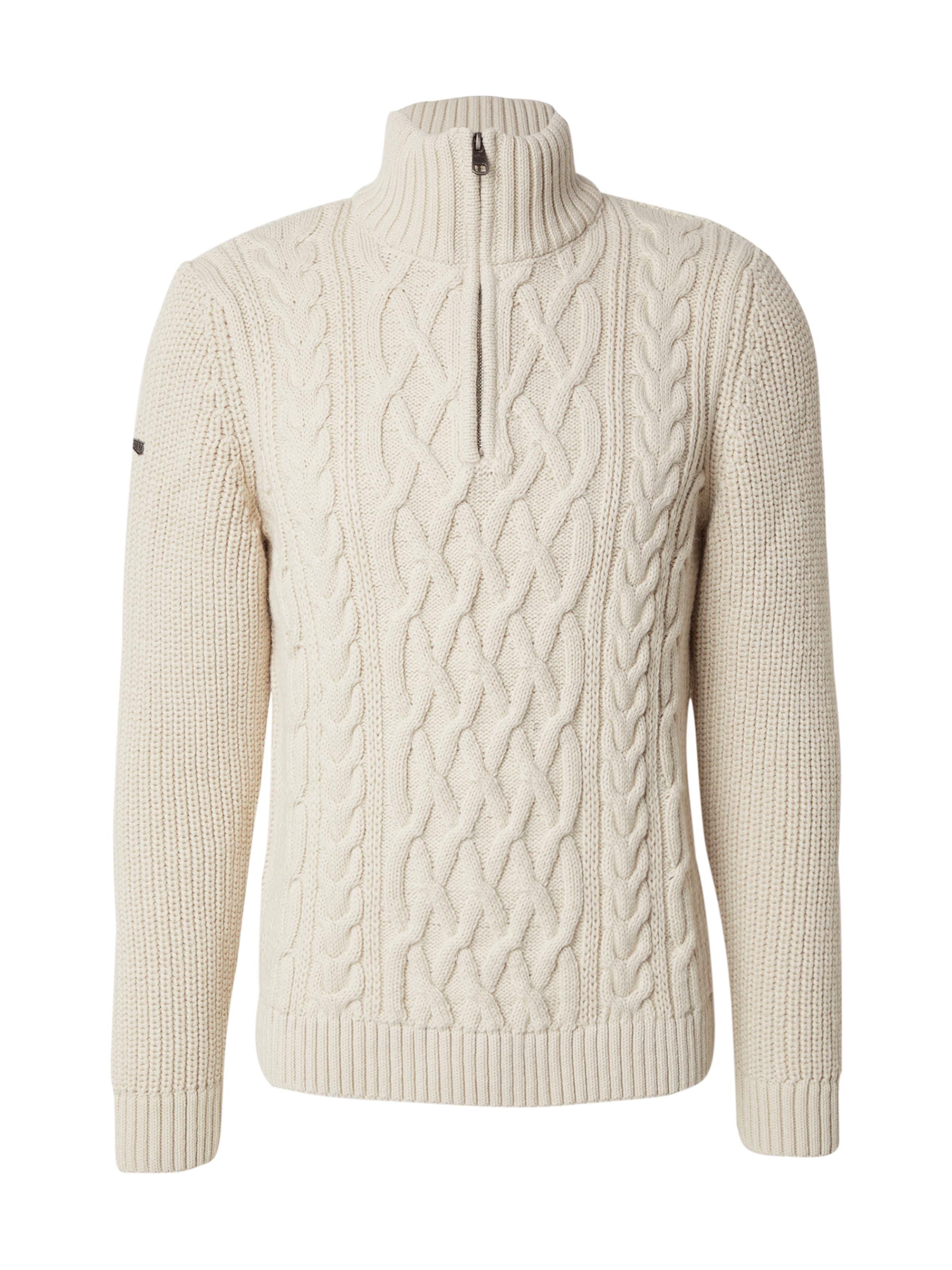 Superdry Pullover 'Jacob' in Beige: Vorderseite
