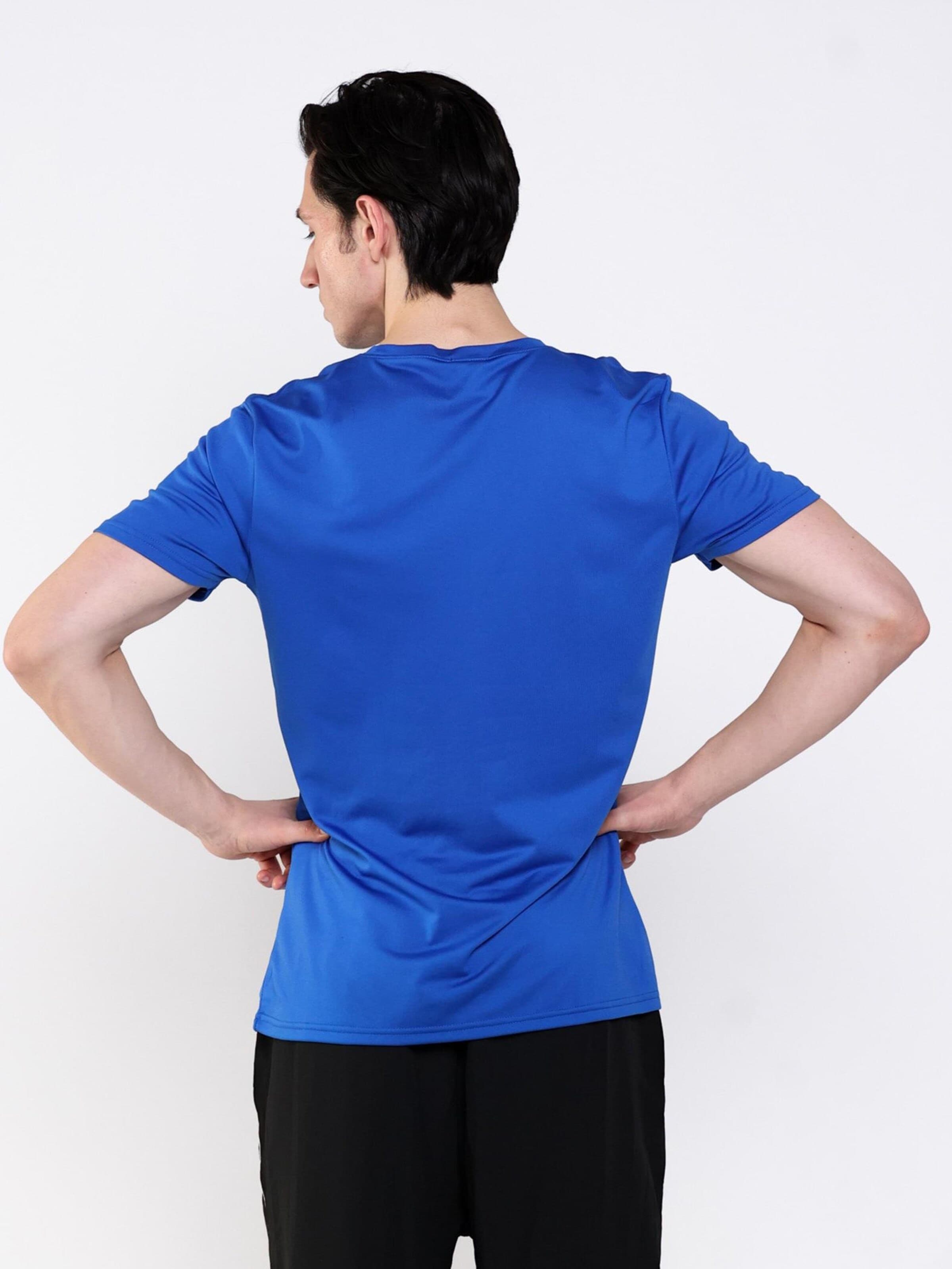 Maglia funzionale 'Men's Essential T-shirt' di neverover in blu