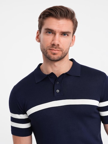Ombre Shirt in Blauw