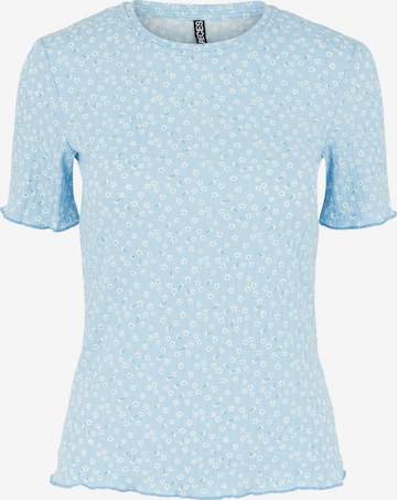 PIECES T-Shirt 'Volipe' in Blau: predná strana