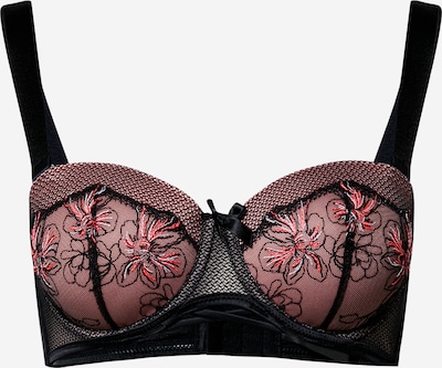 Hunkemöller BH 'Emily' in rosa / rot / schwarz | ABOUT YOU