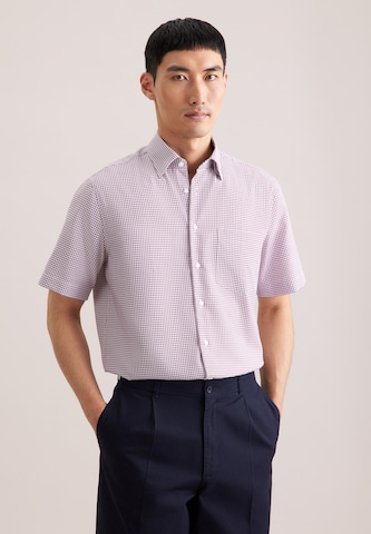 Coupe regular Chemise business SEIDENSTICKER en rouge : devant