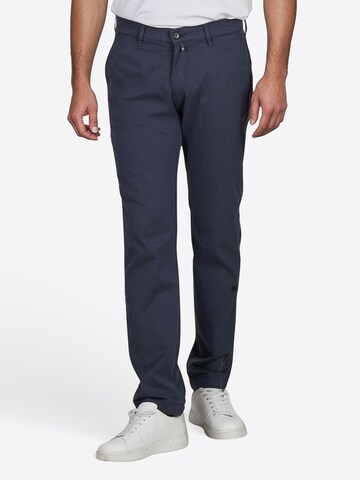 PIERRE CARDIN Tapered Hose 'Calais' in Blau: Vorderseite