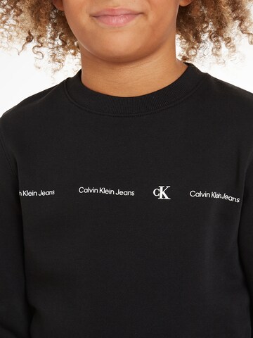 Calvin Klein Jeans Sweatshirt in Black