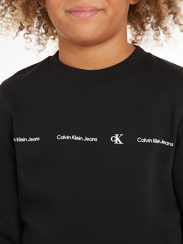 Sweat Calvin Klein Jeans en noir