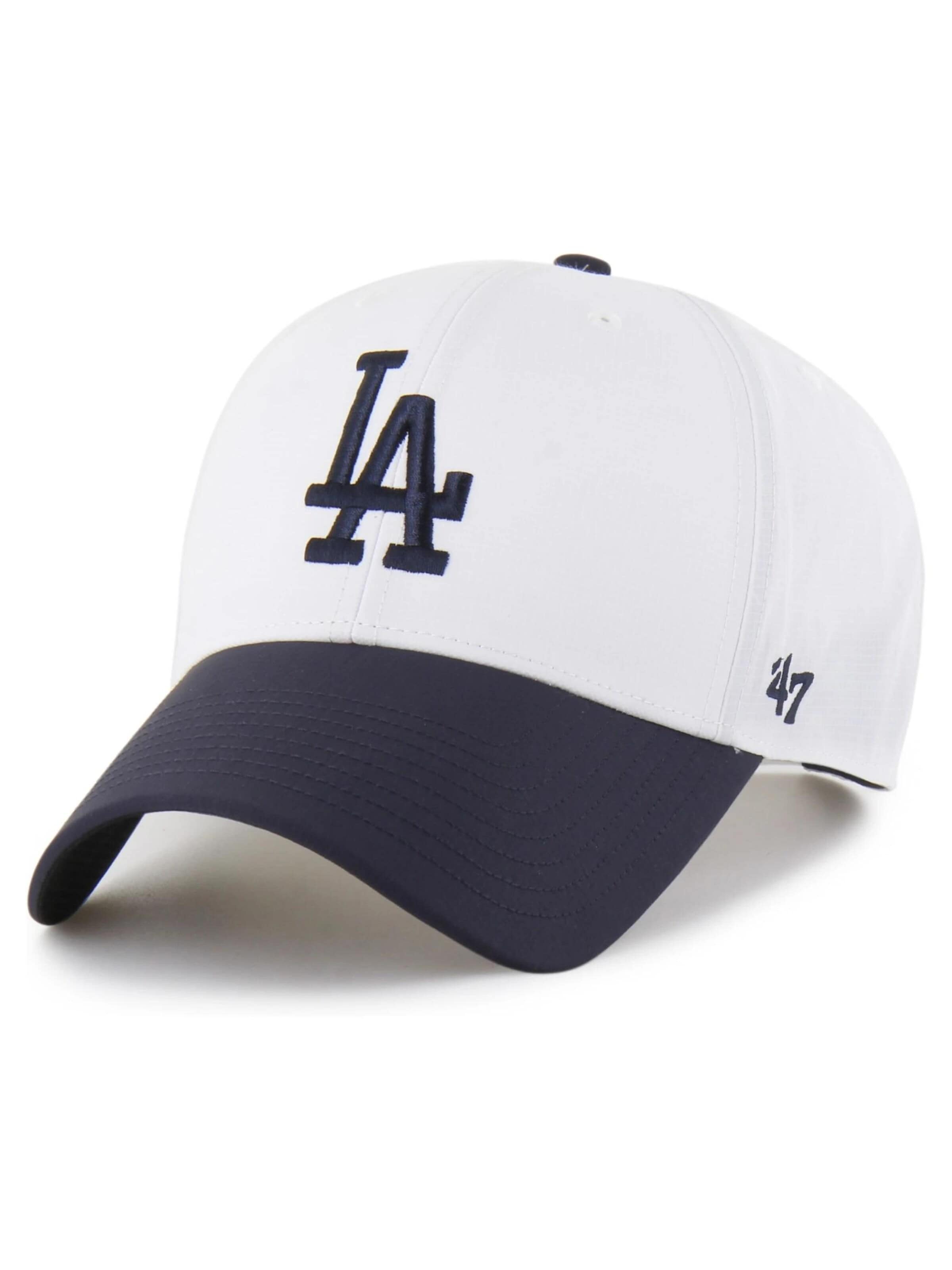 47 BrandŠilterica 'Gorra 47 brand blanca dodgers brrr technology trucker cap' - bijela boja: prednji dio