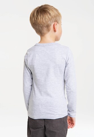 LOGOSHIRT Longsleeve in Grau