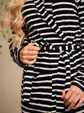 By Louise Long Bathrobe in Blue