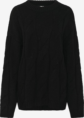 My Essential Wardrobe Pullover in Schwarz: Vorderseite