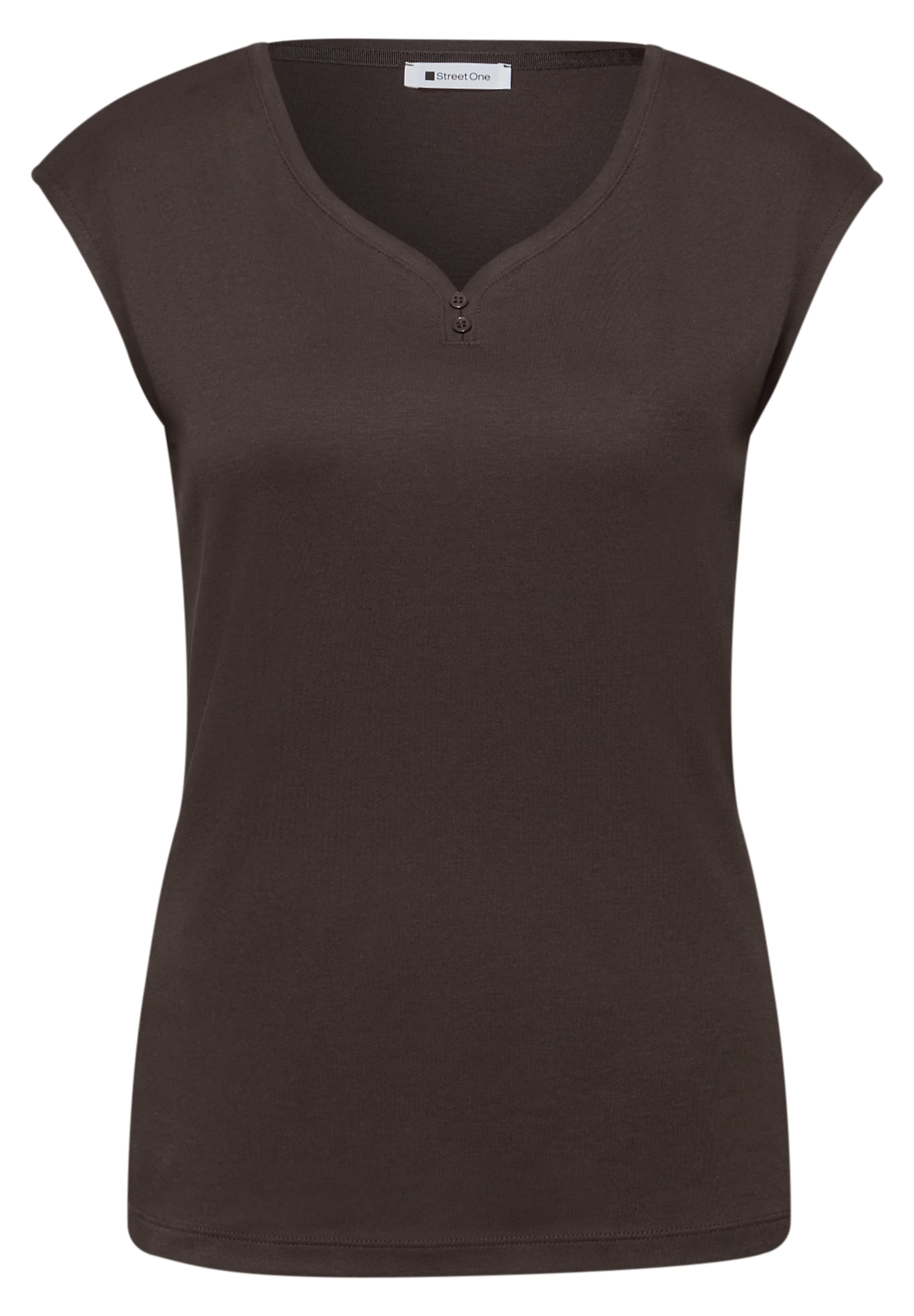 STREET ONE Shirt in Chocolate, Item view