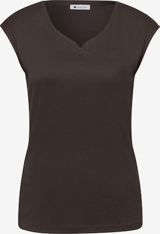 STREET ONE Shirt in Brown: front