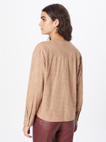 TOM TAILOR Bluse in Beige