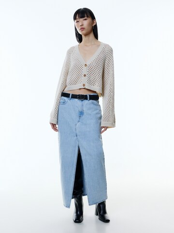 EDITED Knit cardigan 'Vivienne' in Beige