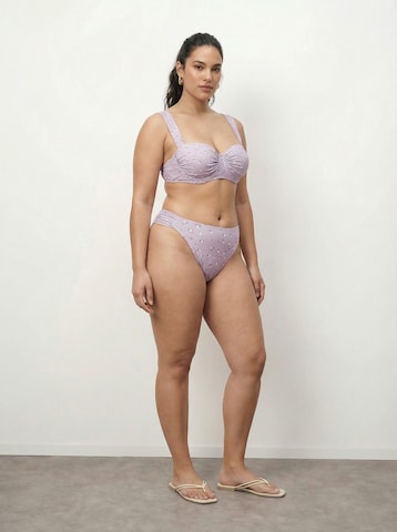 Balconcino Top per bikini di CITA MAASS in lilla