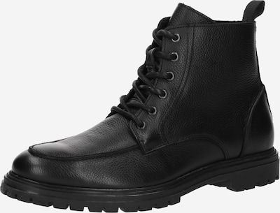 ABOUT YOU Nauhabootsit 'Leo' värissä musta, Tuotenäkymä