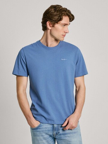 Maglietta 'Connor' di Pepe Jeans in blu: frontale