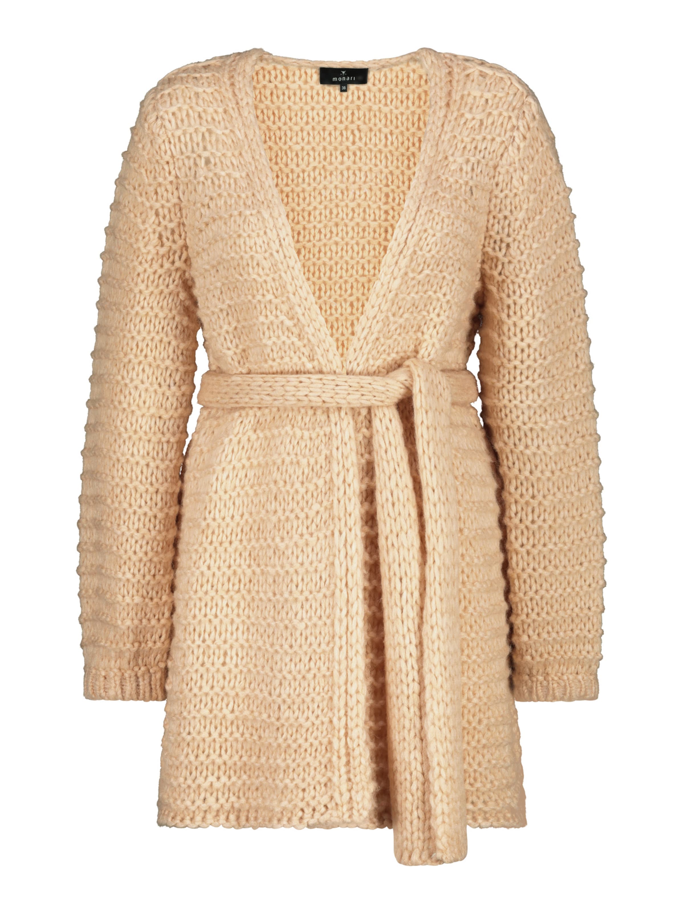 monari Knit Cardigan in Beige: front