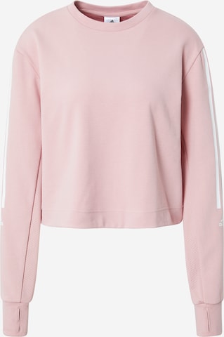 ADIDAS SPORTSWEAR - Sweatshirt de desporto em rosa: frente