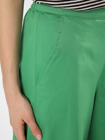 Marie Lund Wide leg Pleat-Front Pants ' ' in Green