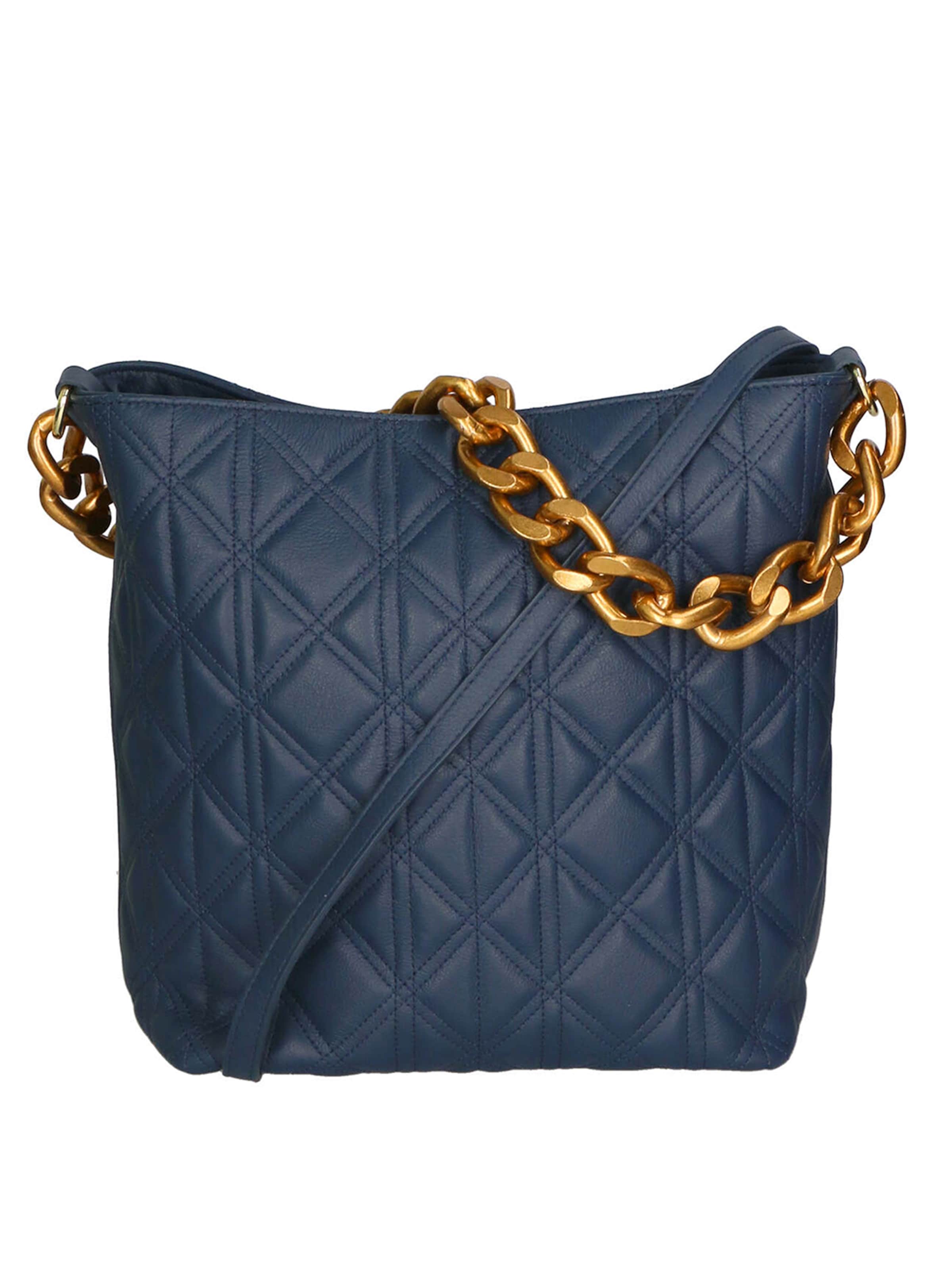 Gave Lux Schoudertas in Blauw: voorkant