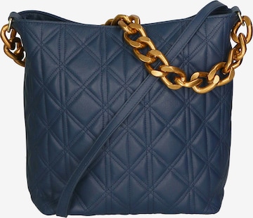 Borsa a spalla di Gave Lux in blu: frontale