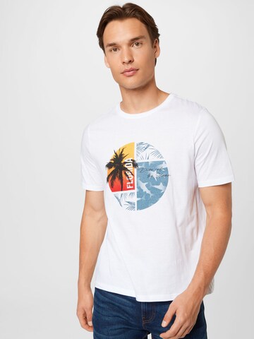Hailys Men T-Shirt 'Marlo' in Weiß: Vorderseite