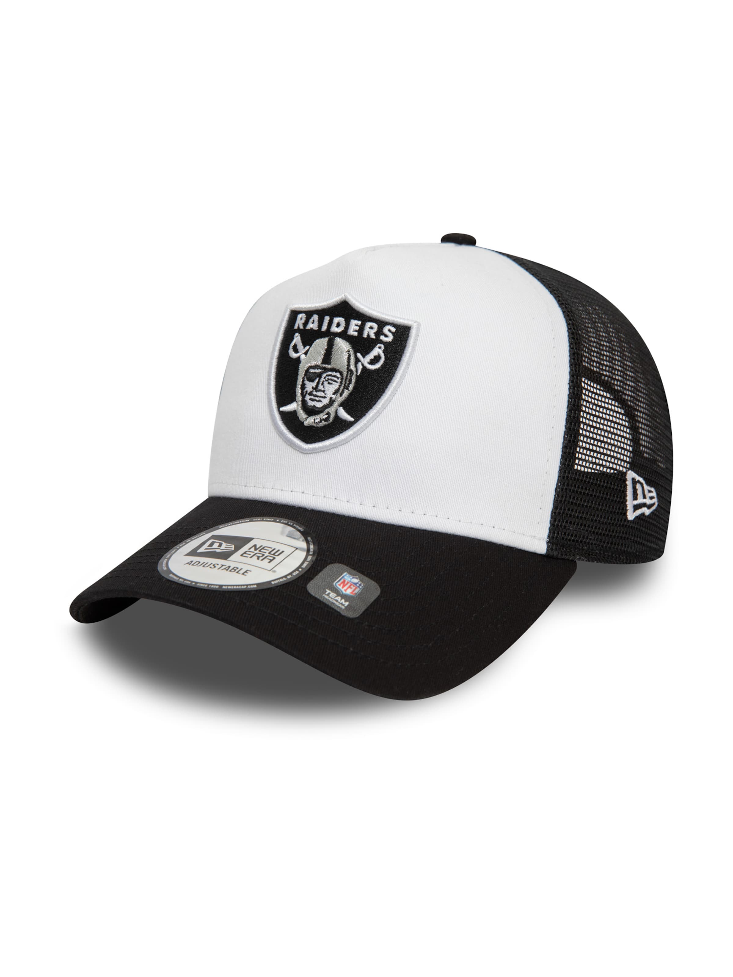 NEW ERA Kšiltovka 'Las Vegas Raiders Team' – černá: přední strana