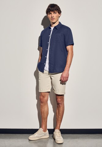 Street One MEN Regular Fit Hemd in Blau