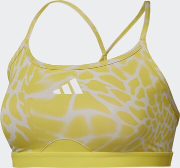ADIDAS PERFORMANCE Bralette Sports bra in Yellow