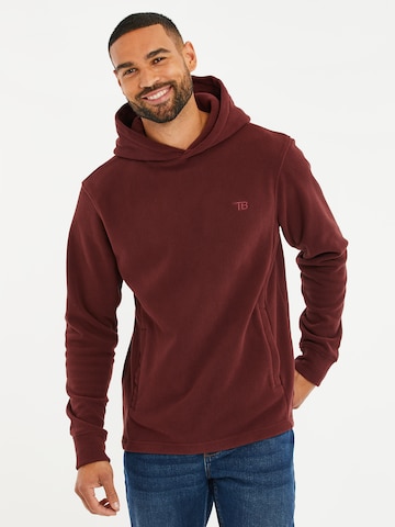 Threadbare Sweatshirt in Rood: voorkant