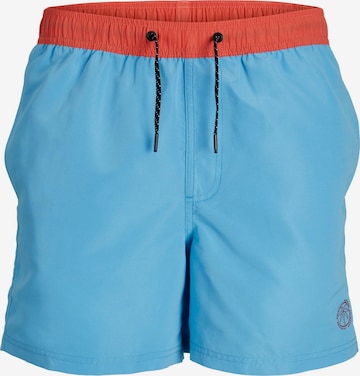 JACK & JONES Swimming shorts 'Fiji' in Blue: front