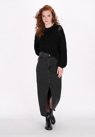 DreiMaster Vintage - Jersey talla grande en negro
