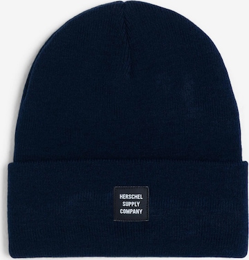 Herschel Beanie 'Abbott' in Blue: front