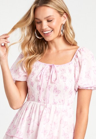 faina Dress in White