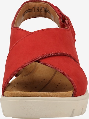 CLARKS Sandaal in Rood